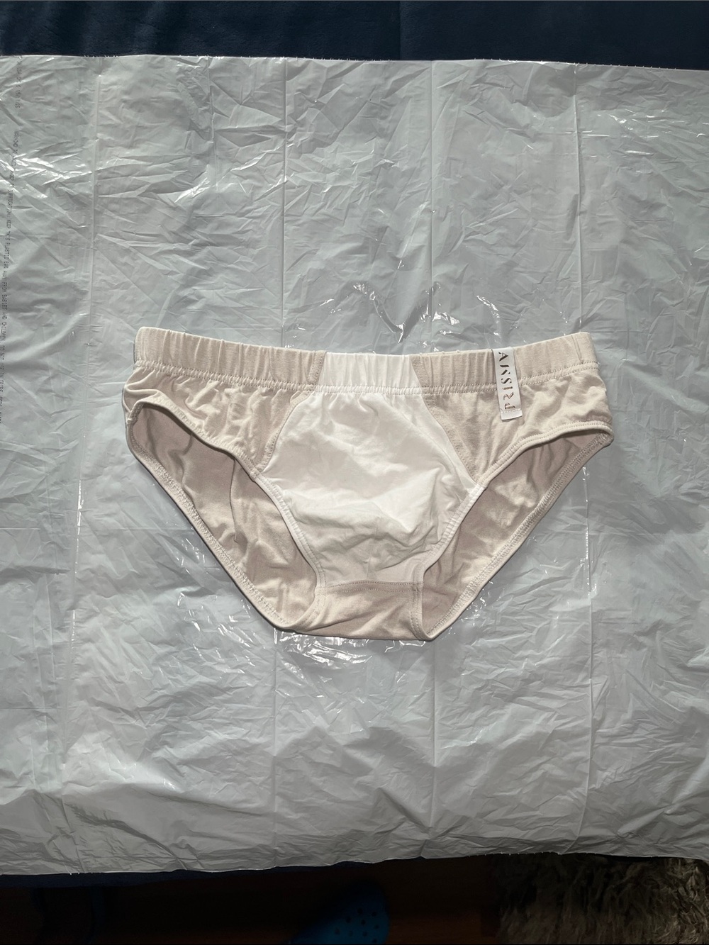 Prisa Cream Men's Cotton Briefs